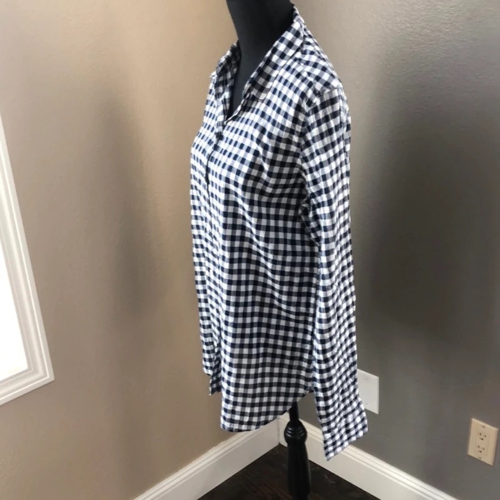 Men's Blue Checkered Shirt